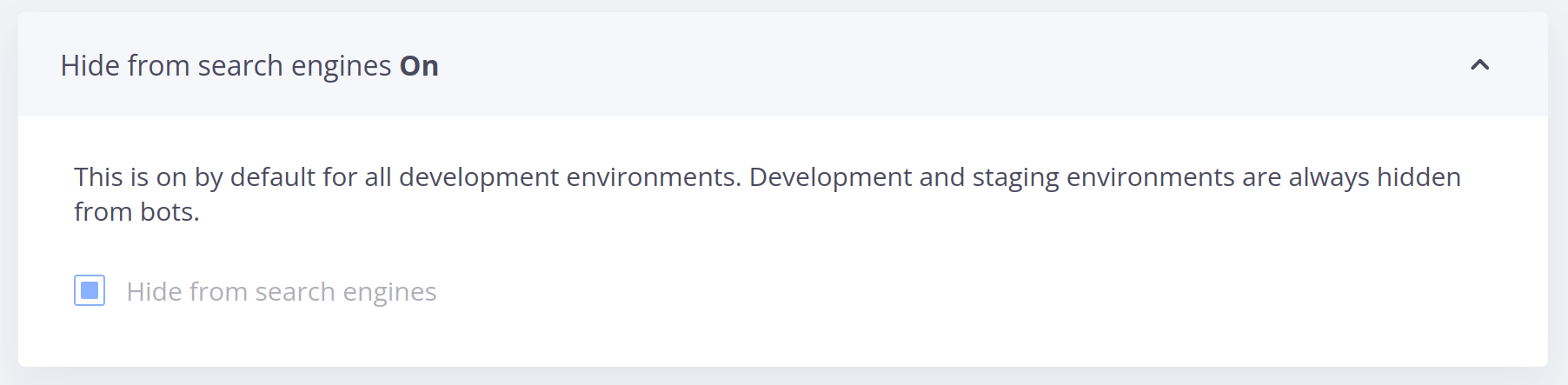 Environment search